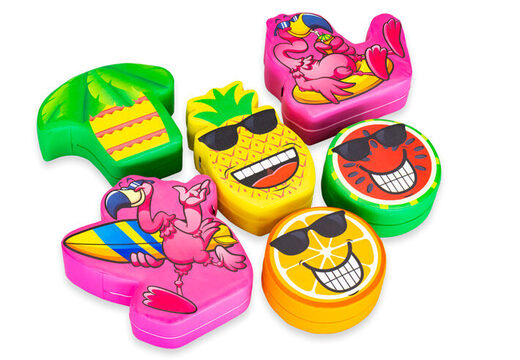 Softplay theme set Flamingo Hawaii with animal images