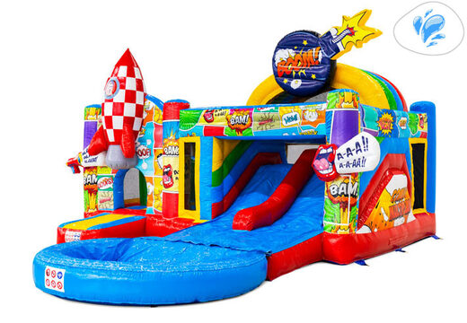 Order Multiplay Double Slide Bouncy Castle online at JB