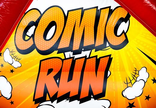  High-quality colorful Comic-themed obstacle course