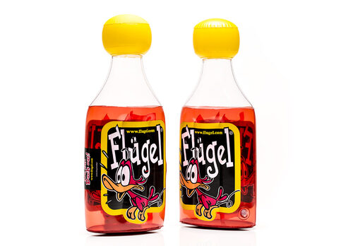 Order your mini PVC inflatable Flügel bottle. Buy inflatable promotionals now online at JB Inflatables UK